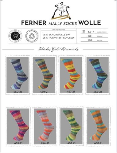 Ferner  Mally Socks,  zur Wahl, Farben 45321-46021